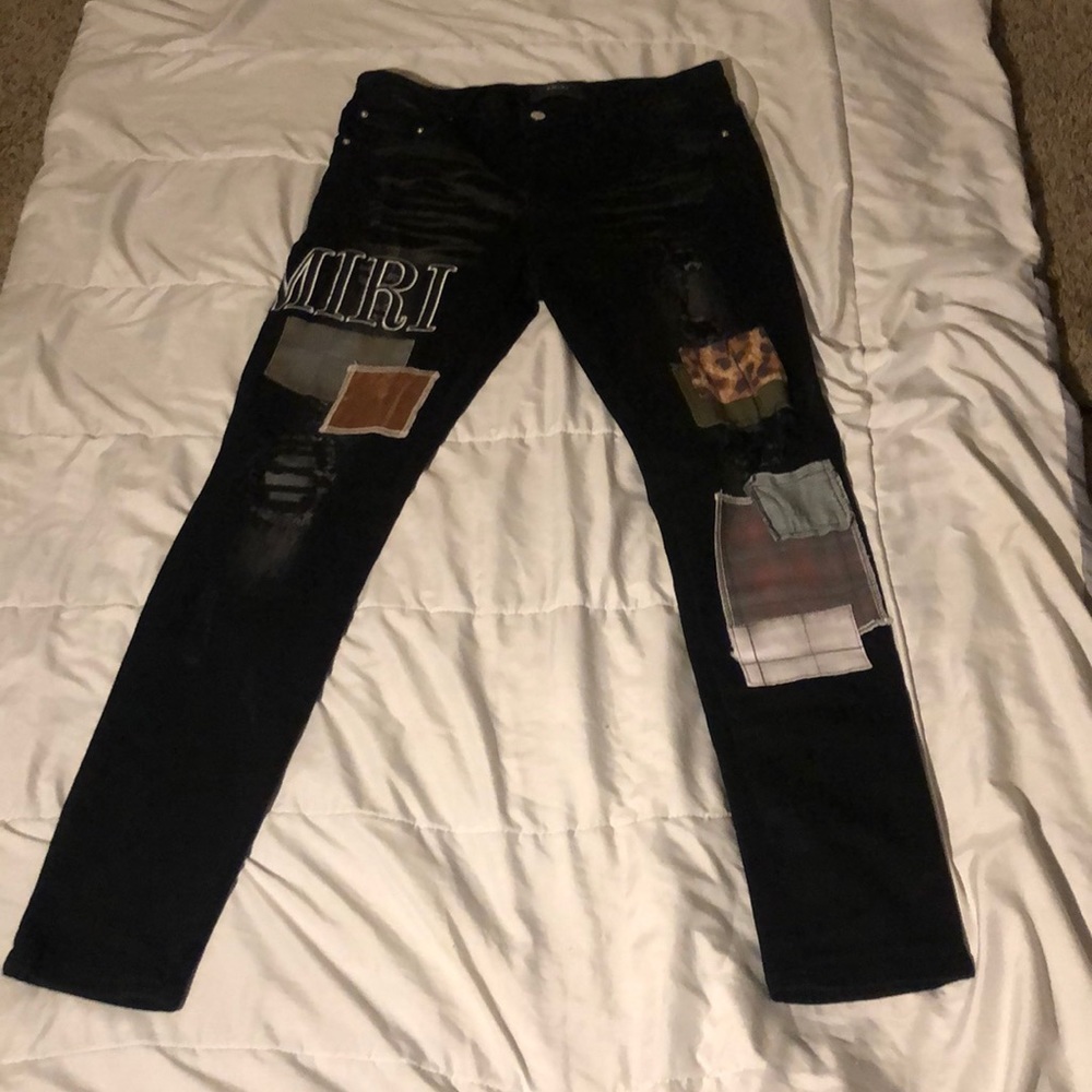 Fabric Patch Amiri Jeans